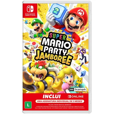 Imagem do produto Super Mario Party Jamboree Switch - Físico em Kabum