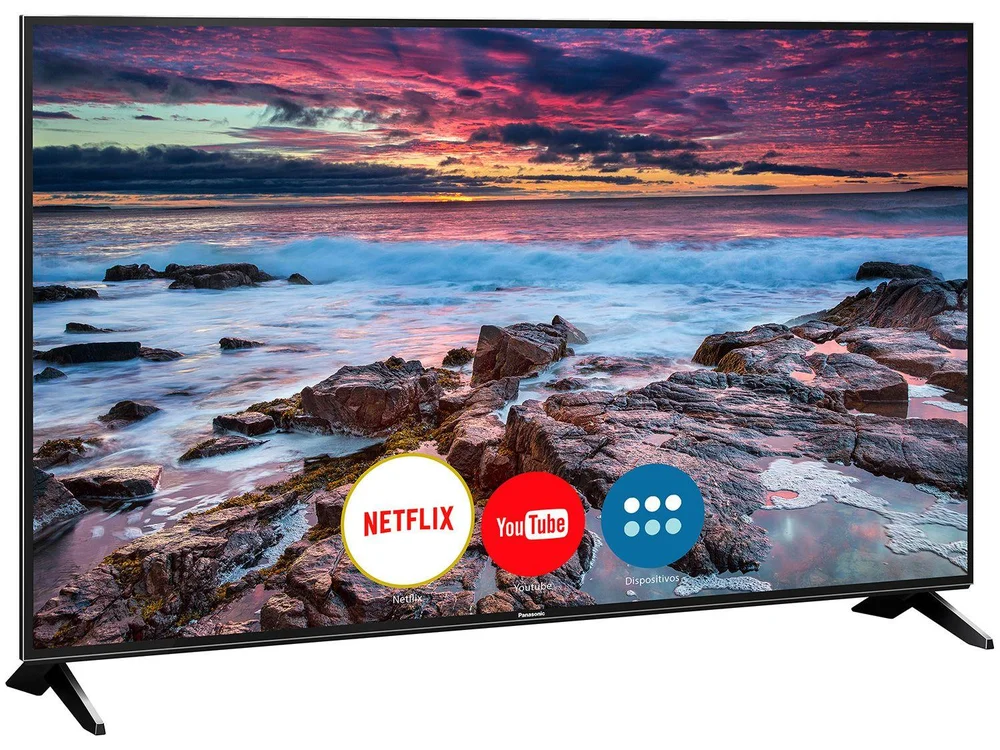 Panasonic BSチューナー TU-BS206 リモコン付（T-65） Smart TV 4K LED 65” Panasonic TC-65FX600B