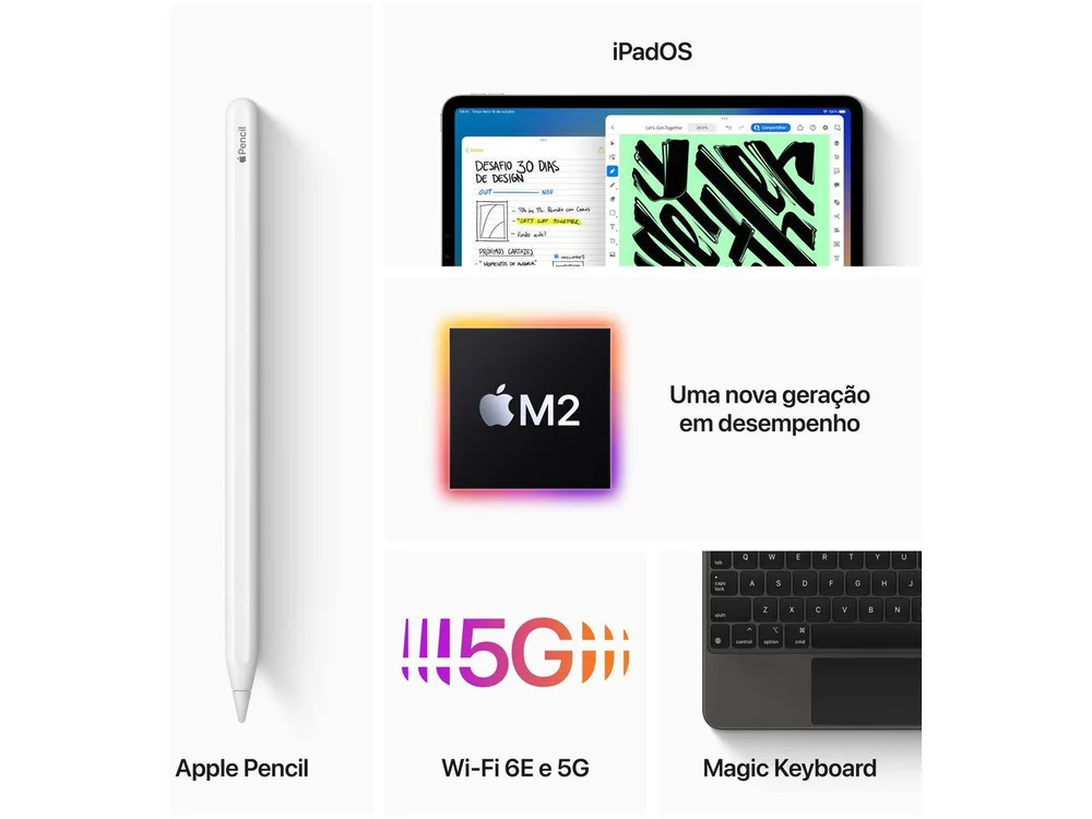 Apple iPad Pro 11” 4ª Geração Wi-Fi + Cellular