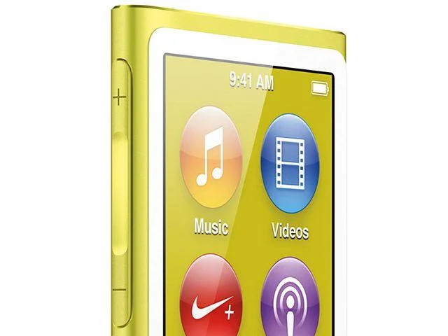 iPod mini 金メッキ　256GB iPod Nano 16GB Amarelo Tela 2,5