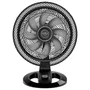 Ventilador de Mesa Britânia Maxx Force BVT50T 8 Pás 3 Velocidades Preto 33012214
