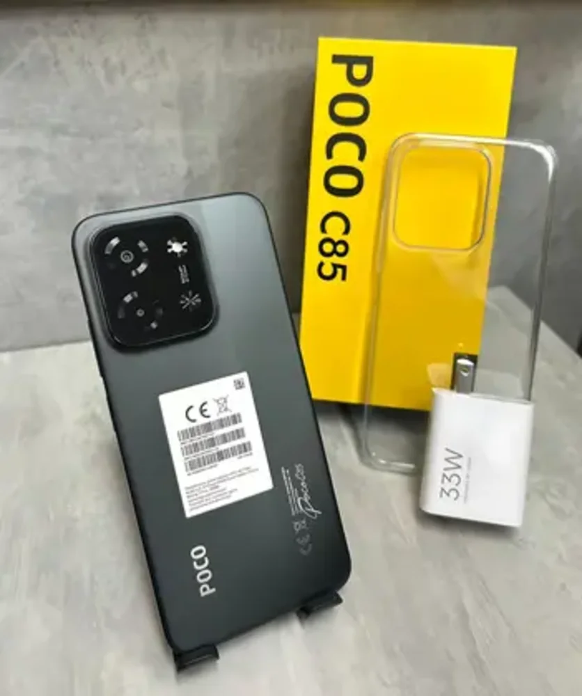 "Celular Xiaomi Poco C85 De 128GB 6gb Ram De 6.9"" Camera 50mp 13mp - Preto (global)" - view 4
