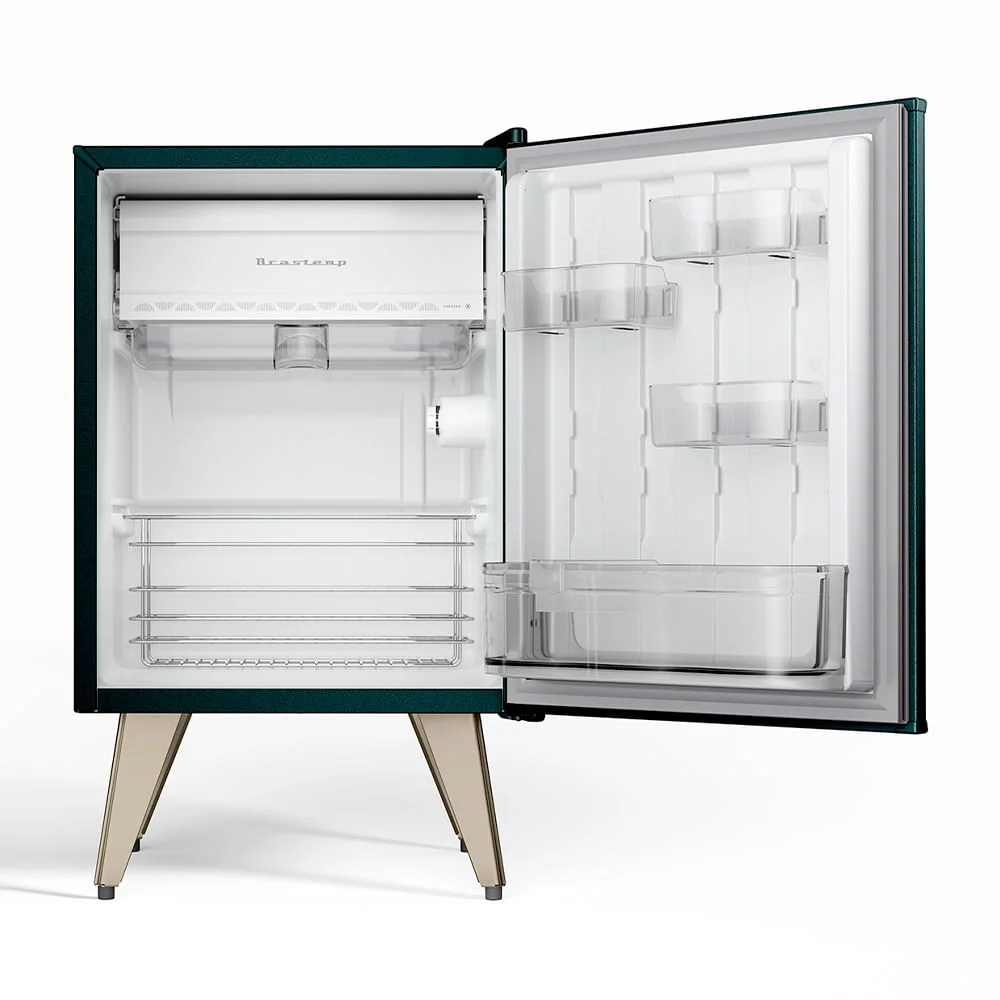 Frigobar Retrô 76 Litros Brastemp Green Jasper - Bra08mn - 220v Frigobar Retrô 76 Litros Brastemp Green Jasper - Bra08mn - 220v