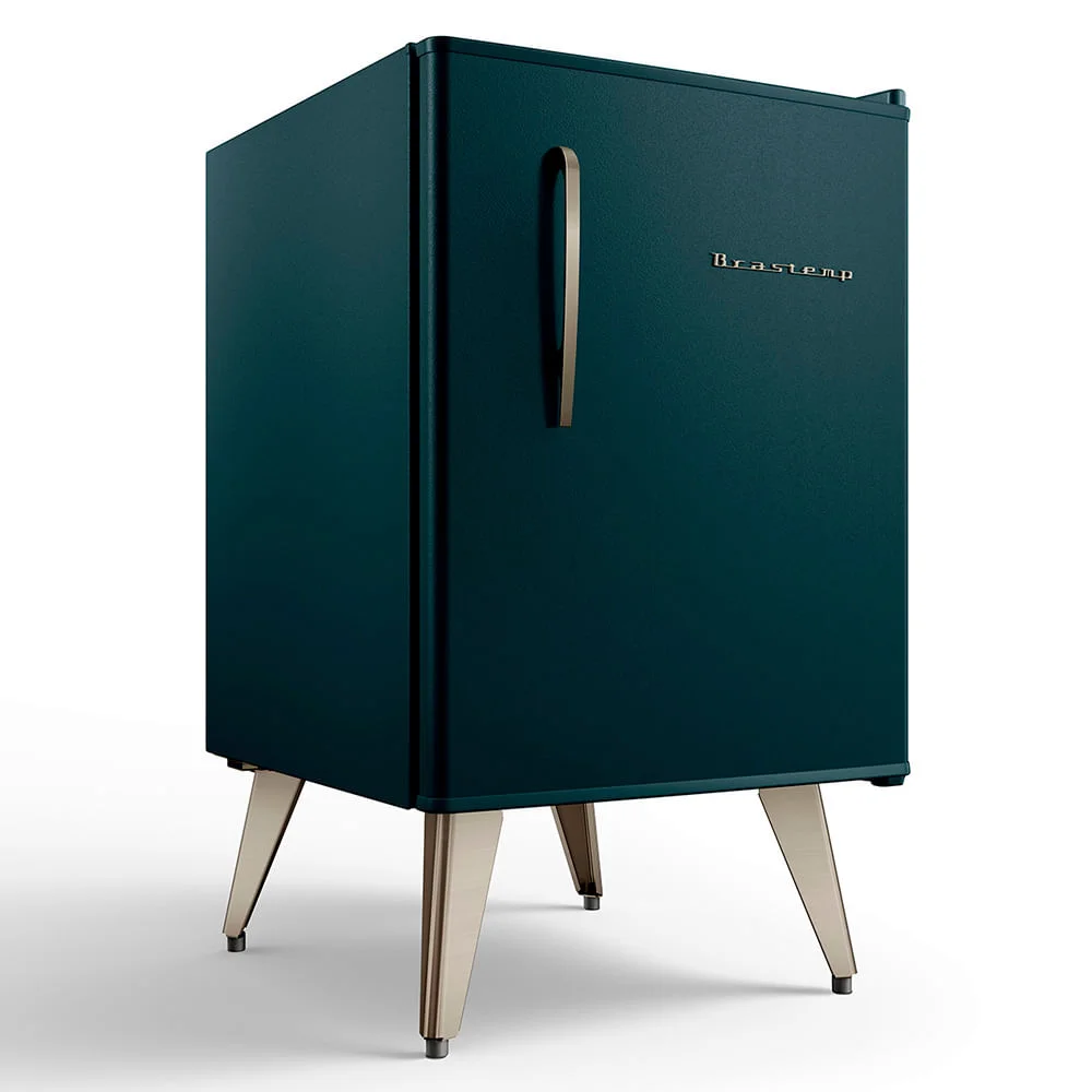Frigobar Retrô 76 Litros Brastemp Green Jasper - Bra08mn - 220v Frigobar Retrô 76 Litros Brastemp Green Jasper - Bra08mn - 220v