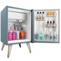 Frigobar Brastemp Retrô 76 Litros Blue Zircon - Bra08mw - 220v