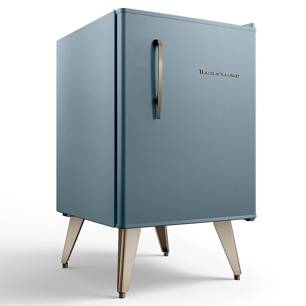Frigobar Brastemp Retrô 76 Litros Blue Zircon - Bra08mw - 220v Frigobar Brastemp Retrô 76 Litros Blue Zircon - Bra08mw - 220v