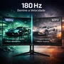 Monitor Gamer Hq Ultra 32" Curvo 1ms, 180hz, Quad Hd (qhd) - 2560x1440, Amd Freesync, HDMI, Dp, Hq32c180