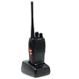 Radio Comunicador Walkie-Talkie Portátil 16 Canais 5W Bateria 1800mAh Alcance de 4km com Fone de Ouvido Comercio