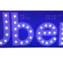 Sinalizador Letreiro Luminoso LED Uber - Azul 12v