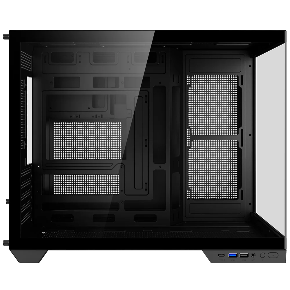 Gabinete Kalkan Saga Preto Aquário Compacto Klk00043 Gabinete Kalkan Saga Preto Aquário Compacto Klk00043