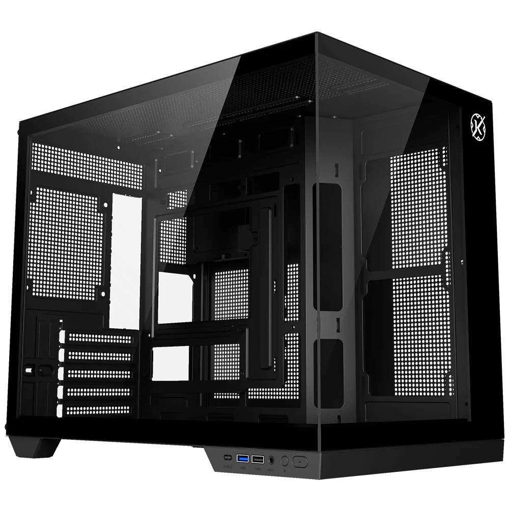 Gabinete Kalkan Saga Preto Aquário Compacto Klk00043 Gabinete Kalkan Saga Preto Aquário Compacto Klk00043