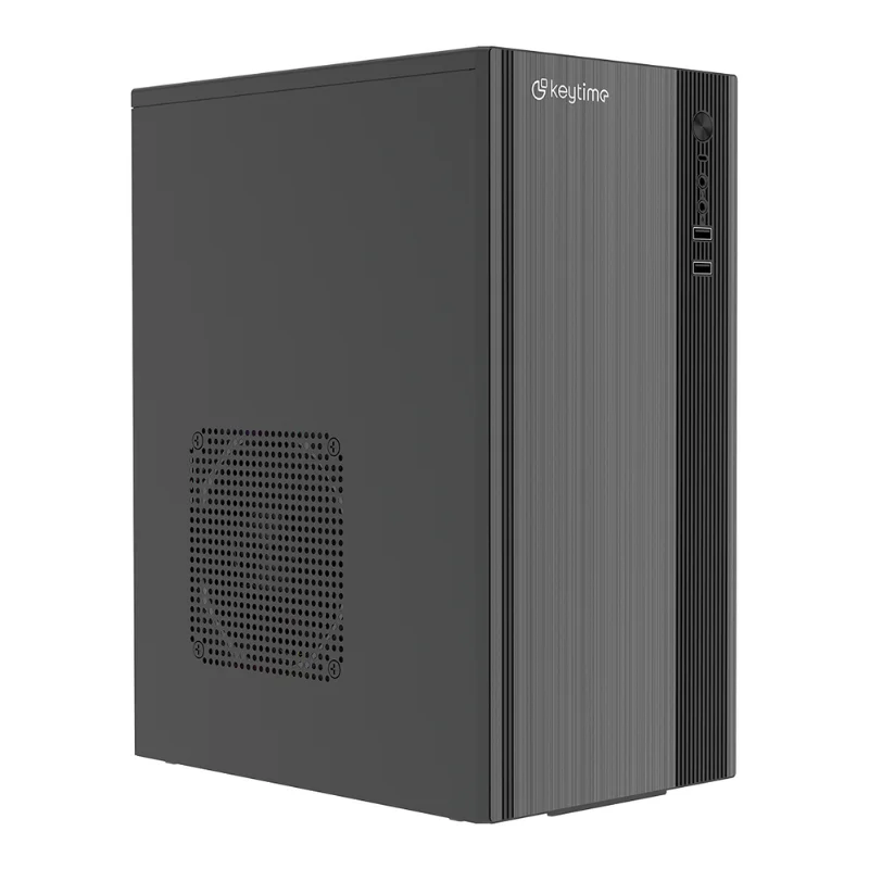 Gabinete Keytime Smartcase S/fan C/fonte 200w C/cabo De Força Micro-atx Preto - Kyt00043 Gabinete Keytime Smartcase S/fan C/fonte 200w C/cabo De Força Micro-atx Preto - Kyt00043
