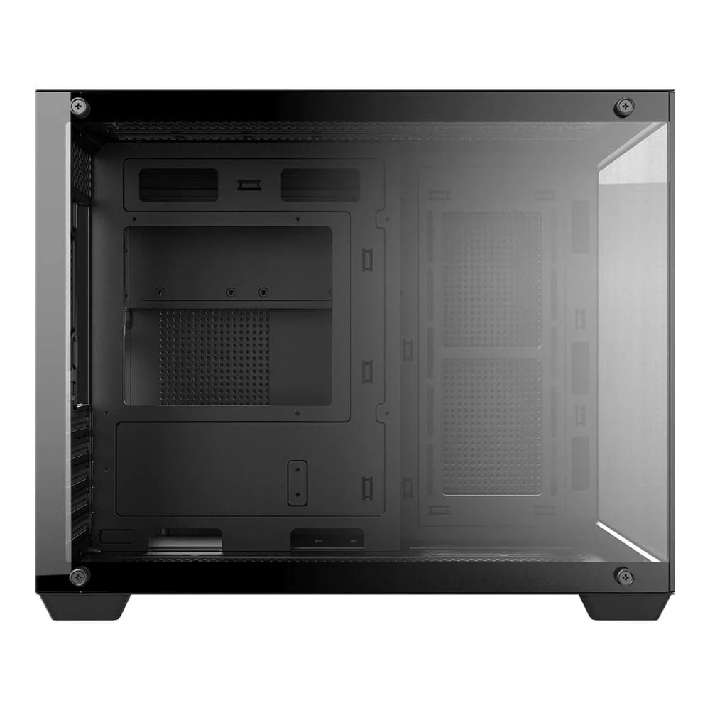 Gabinete Gamer PCyes Forcefield V2 Black Vulcan - Gffv2bv Gabinete Gamer PCyes Forcefield V2 Black Vulcan - Gffv2bv