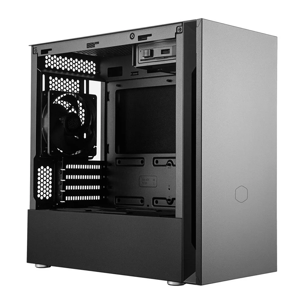 Gabinete Cooler Master Silencio S400 Micro-atx Lateral Em Aço Baia Odd Mcs-s400-kn5n-s00 Gabinete Cooler Master Silencio S400 Micro-atx Lateral Em Aço Baia Odd Mcs-s400-kn5n-s00