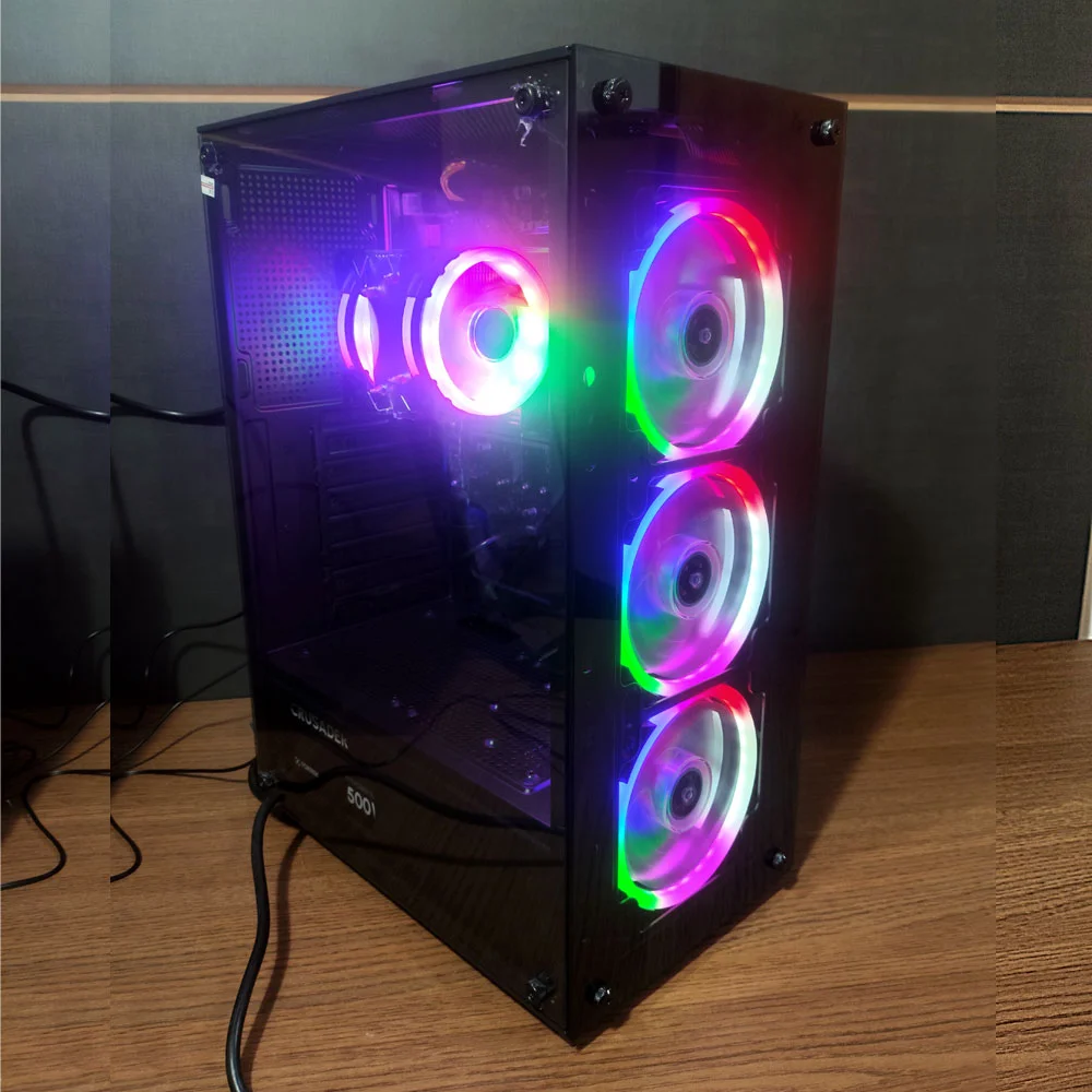 PC Gamer Intel Core I7 4º 4770 c/ 4 Núcleos, Placa de Vídeo dedicada Rx 580 8GB, SSD 240GB, Ram 16gb e Wi-Fi em Campinas - foto 3