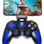 Controle Bluetooth Joystick Gamer Celular Android Cor Azul