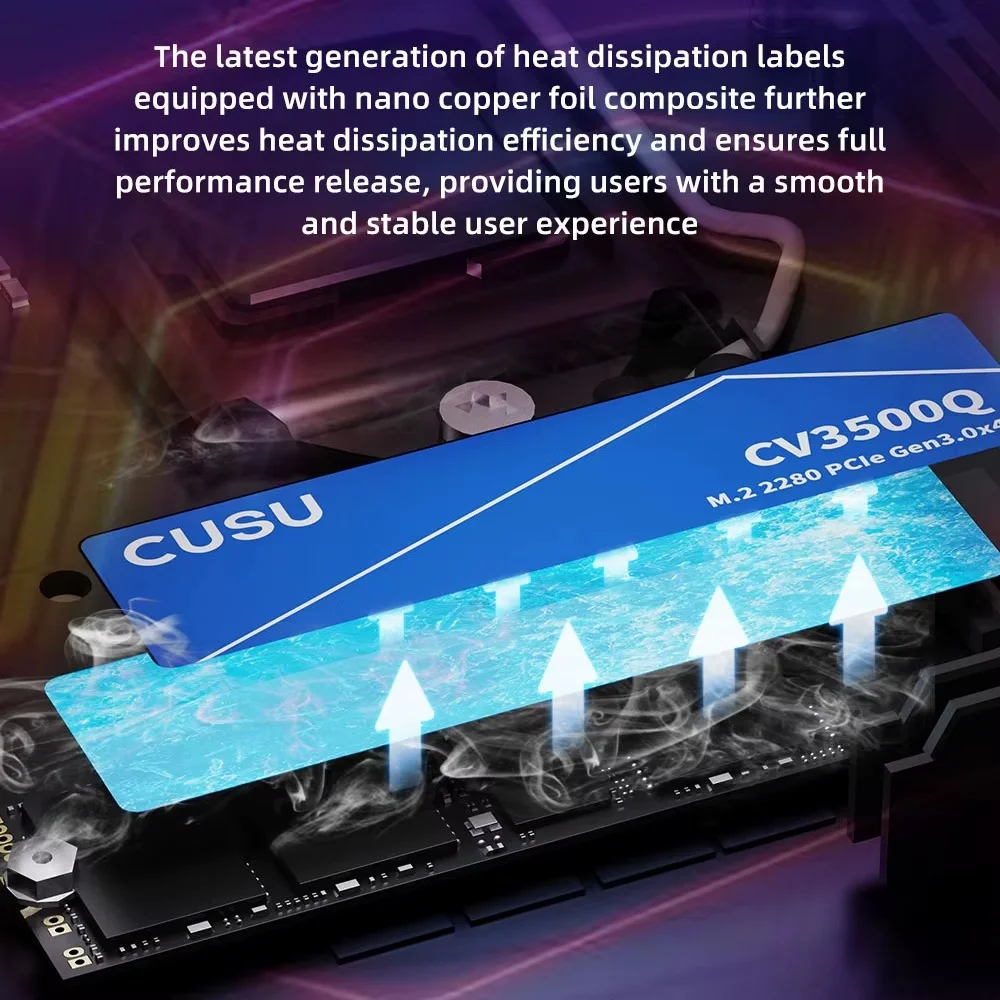 Ssd M.2 Nvme Cusu 256gb Pcie Gen3 X4 Gamer - Pronta Entrega Ssd M.2 Nvme Cusu 256gb Pcie Gen3 X4 Gamer - Pronta Entrega