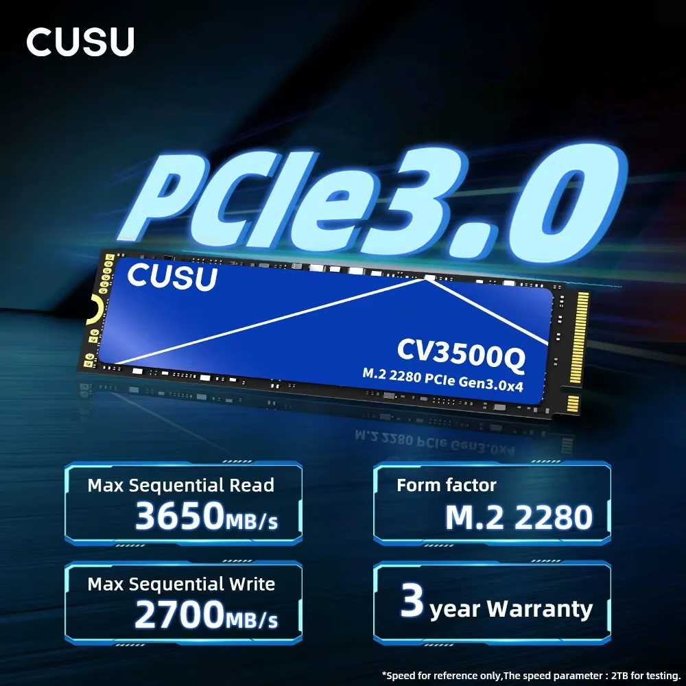 Ssd M.2 Nvme Cusu 256gb Pcie Gen3 X4 Gamer - Pronta Entrega Ssd M.2 Nvme Cusu 256gb Pcie Gen3 X4 Gamer - Pronta Entrega