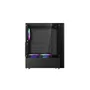 Gabinete PC Gamer RGB Vidro Temperado Atx M-atx Controle Remoto Suporte Watercooler 360mm D-atx13
