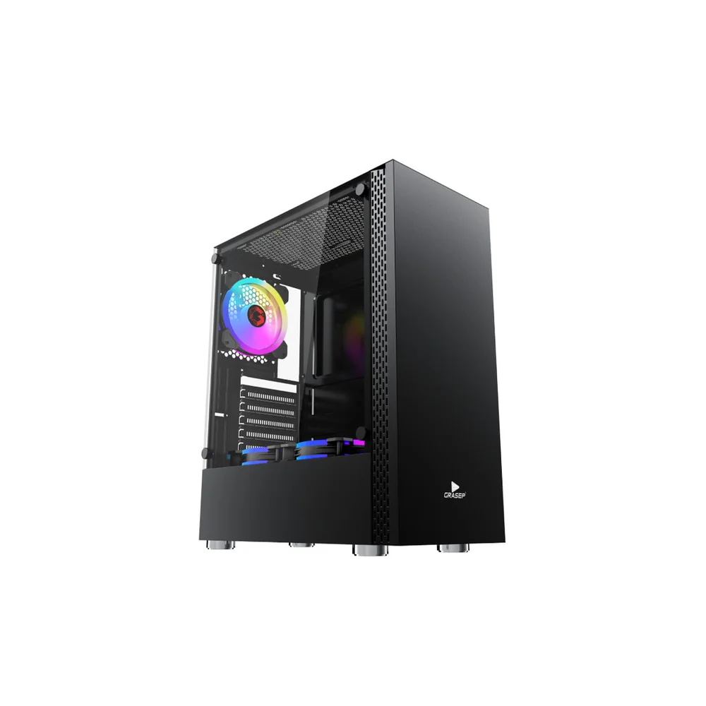 Gabinete PC Gamer RGB Vidro Temperado Atx M-atx Controle Remoto Suporte Watercooler 360mm D-atx13 Gabinete PC Gamer RGB Vidro Temperado Atx M-atx Controle Remoto Suporte Watercooler 360mm D-atx13