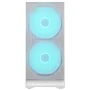 Gabinete Cougar Airface 180 Atx Mid Tower Lateral De Vidro Temperado Usb Tipo C Com 3 Fan Branco Cgr-5va4w-RGB