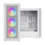 Gabinete Gamer Gamemax Quest Wh, E-atx, Vidro Temperado, 3 Fans