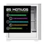 Gabinete Gamer Gamemax Quest Wh, E-atx, Vidro Temperado, 3 Fans