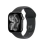 Apple Watch Series 11 42mm Gps Sport Band Cor:preto-brilhante