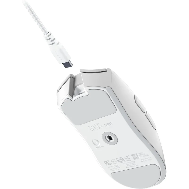 Razer Viper V4 Pro White マウス本体 Produtos com até 15 OFF no PIX KaBuM