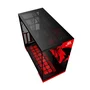 Gabinete Gamer Geometric Future Model 5 Redragon Preto E Vermelho
