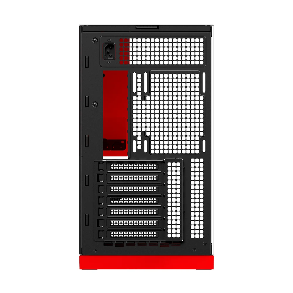 Gabinete Gamer Geometric Future Model 5 Redragon Preto E Vermelho Gabinete Gamer Geometric Future Model 5 Redragon Preto E Vermelho