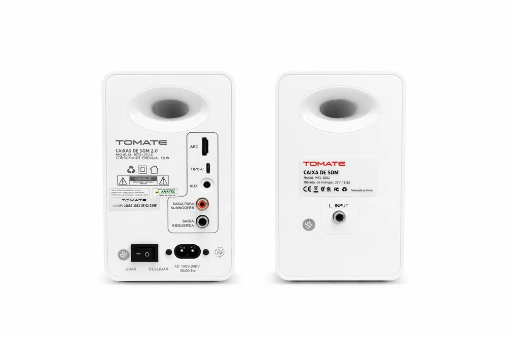 Caixa de Som 20 90W Tomate para PC e TV com Graves
