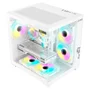Gabinete Clanm Grodd Snow Branco mATX/mini-ITX VGA 330mm 5 Slots 335x275x355mm ATX