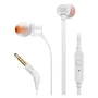 Fone De Ouvido Jbl T110 Com Fio - Branco