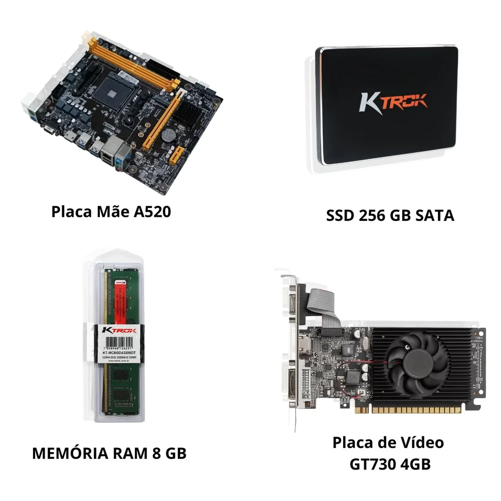 マウスコンピューター Ryzen5/GT730/8GB/SSD256GB Produtos com até 15 OFF no PIX KaBuM