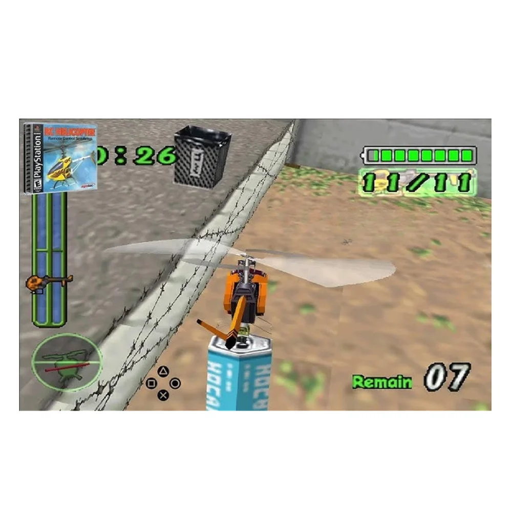 Jogo Rc Helicopter - Playstation 1   Lacrado Fábrica