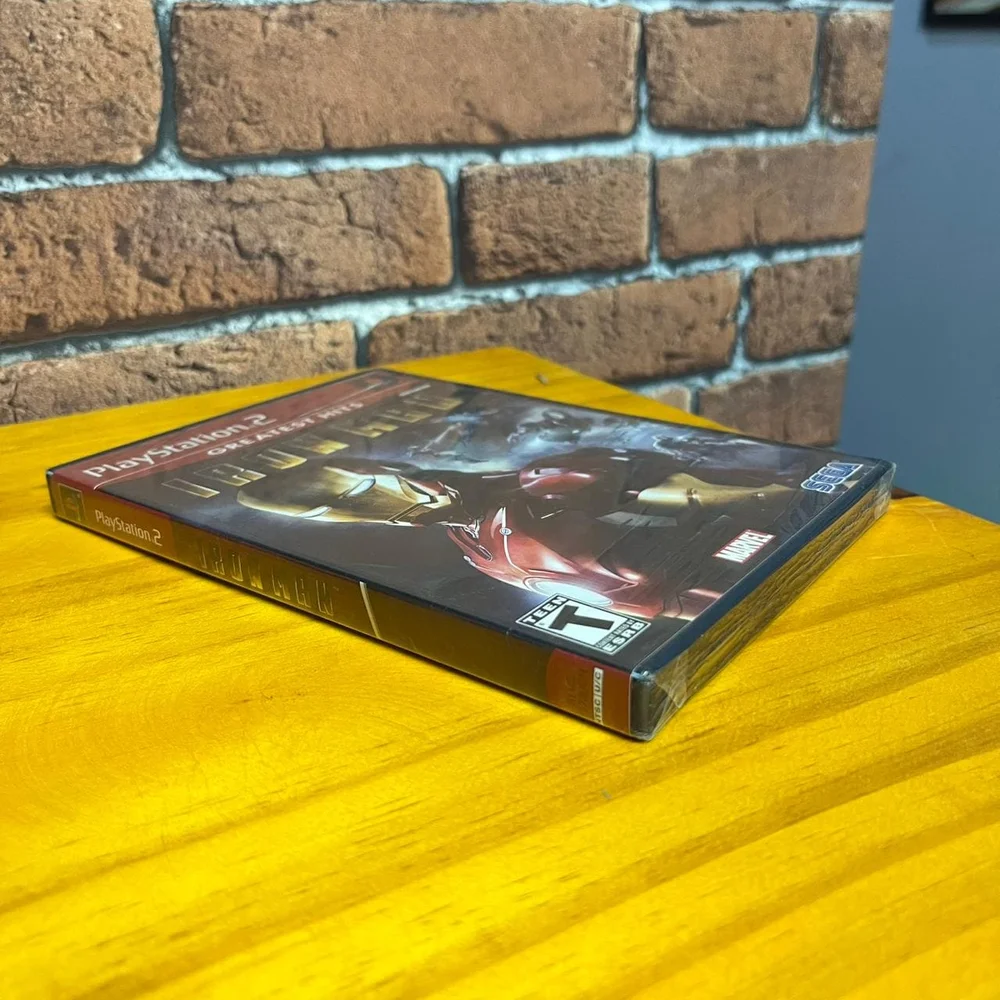 Jogo Iron Man Greatest Hits Ps2 Físico   (lacrado)