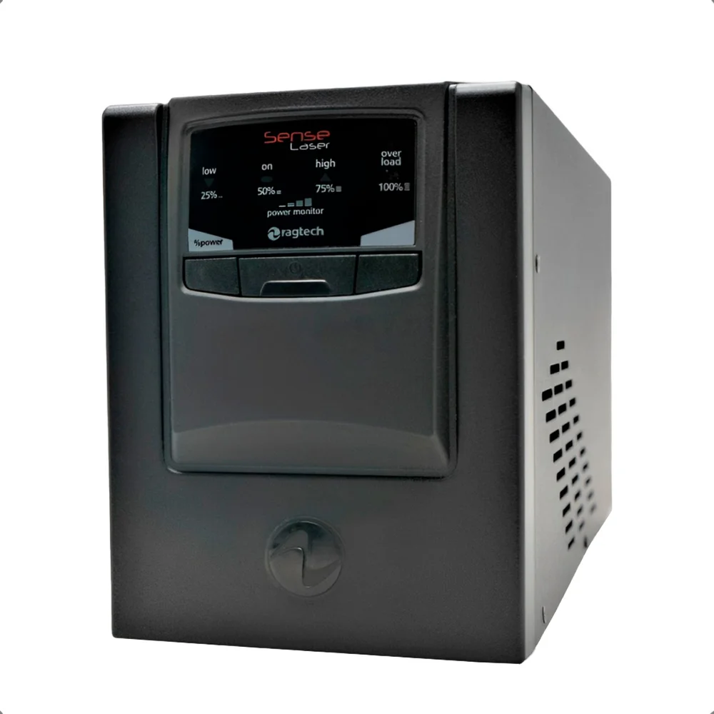 Estabilizador 1000va 115v 6 Tomadas Microprocessado Preto Sense Laser Sel 1000 M1 Bl 20sel3541
