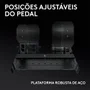 Pedais De Simulação De Corrida Rs Pedals Com Célula De Carga De 75 Kg - Logitech G