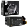 Fonte Atx Brazil PC 750w Real, Bivolt Automático, Pfc Ativo, Com Cabo De Energia, Cooler 120mm, Silenciosa - Bpc-750pfca-smt