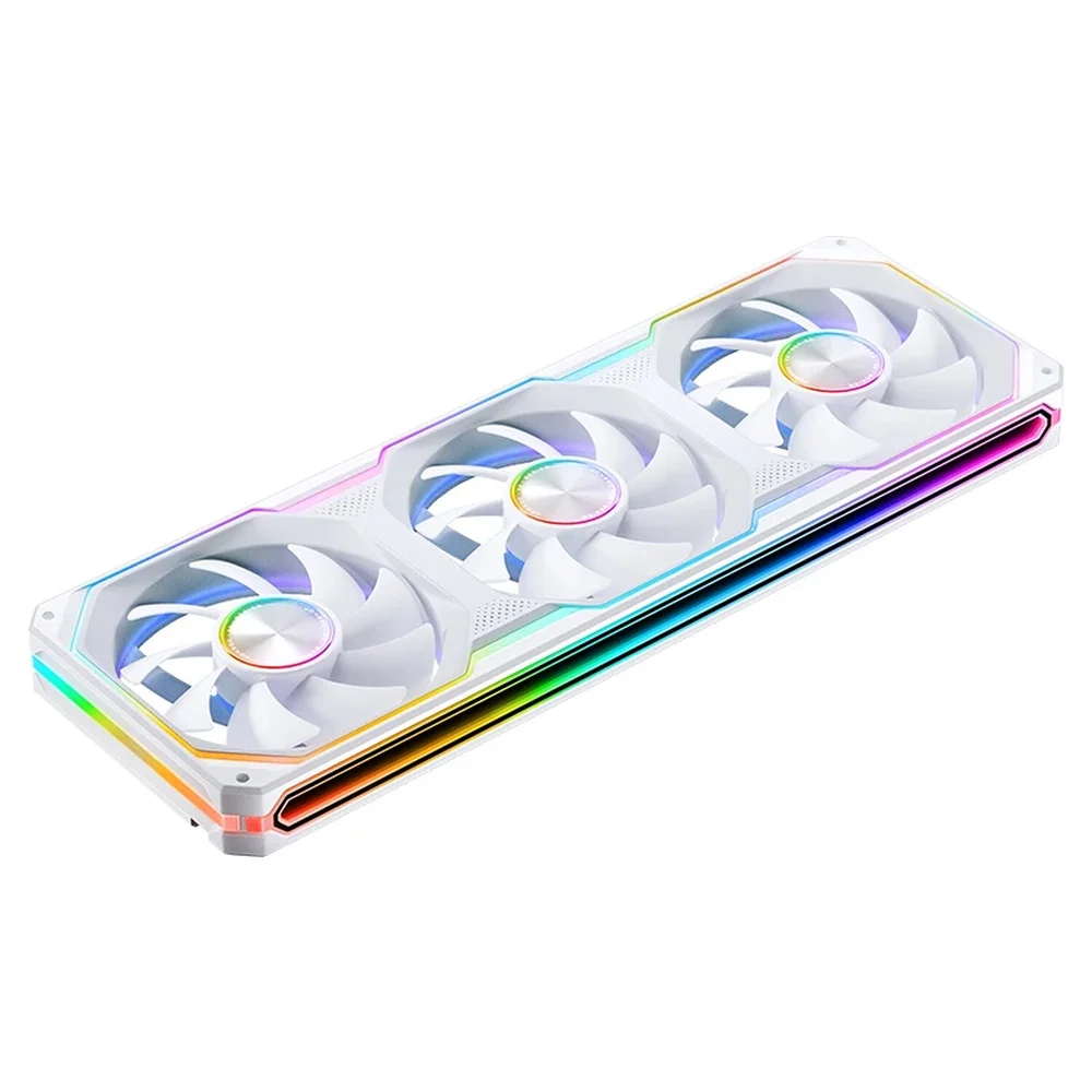 Fan 3 Em 1 Premium Jonsbo Xa-360w ARGB 360 Mm Pwm Branco Fan 3 Em 1 Premium Jonsbo Xa-360w ARGB 360 Mm Pwm Branco