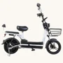Bicicleta Elétrica Route, 500w, Adulto, Sem CNH, Scooter, Preto e Branco