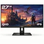 Monitor Gamer Hq 27”, Ips, 1ms, Qhd 2560x1440, Ergonômico, Ajuste De Altura E Rotação, HDMI, Dp,vesa, Frameless Hq27aj75g