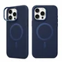 Capa Magnética Couro Premium Iphone 17 + Películas Reforçada Para Câmera