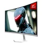 Monitor Gamer PCyes Quartzo Q27c 27" Curvo Fhd Va 100hz 5ms HDMI/vga Freesync White Ghost Pmgq27c100wg