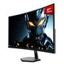 Monitor Gamer PCyes Quartzo Q27c 27" Curvo Fhd Va 100hz 5ms HDMI/vga Freesync Black Vulcan Pmgq27c100bv