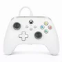 Controle Powera XBOX Com Fio Branco Usb 3m PC XBOX Series X S One Licenciado Oficial Headset P2
