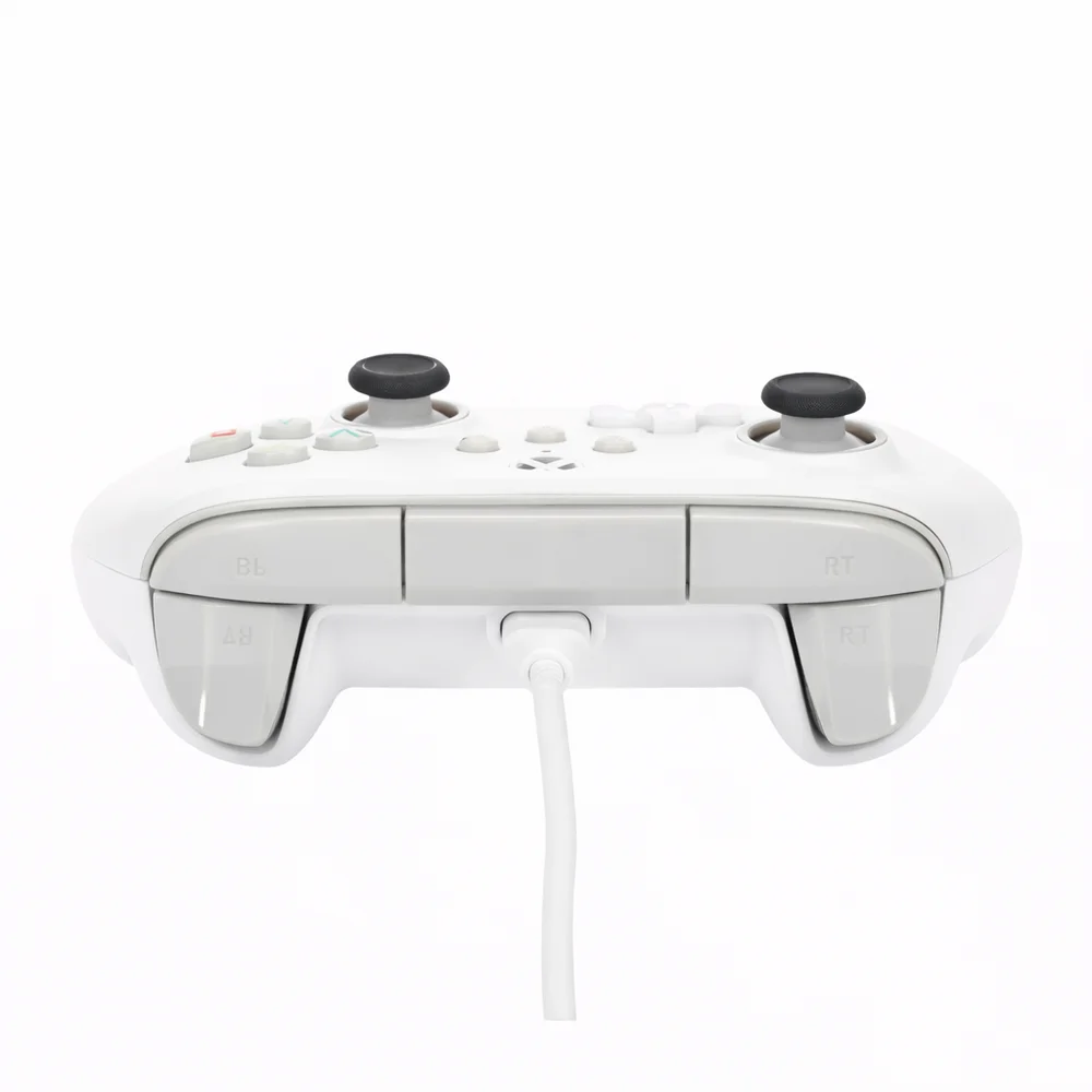 Controle Powera XBOX Com Fio Branco Usb 3m PC XBOX Series X S One Licenciado Oficial Headset P2