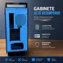 Gabinete Gamer Vidro Temperado Duplo Atx M-atx Mini-itx Delta-frost Wyrm Ga