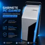 Gabinete Gamer Vidro Temperado Duplo Atx M-atx Mini-itx Delta-frost Wyrm Ga